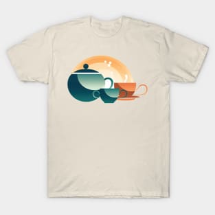 Bauhaus Inspired Retro Coffee T-Shirt